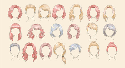 Hair style ideas for women