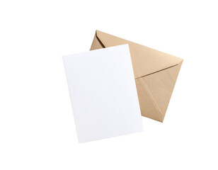 Save the Date Card with Floral Elements – Mockup Style Transparent Background PNG