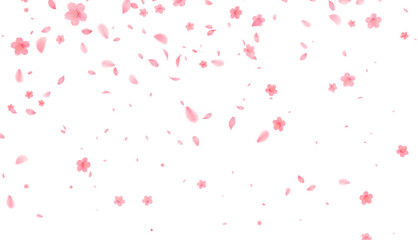 Cherry Blossoms Japanese Pattern  Blossom Soft Backdrop. Peach Blow Card. Cherry Overlay Congratulation.  Texture
