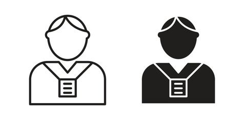 Tourist Guide icon. modern vector symbols set