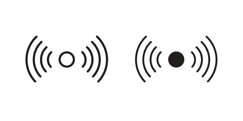 Sensor icon. modern vector symbols set