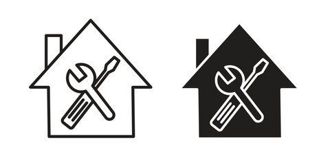 Home repair icon. modern vector symbols set
