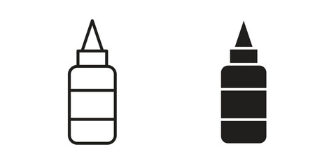 Glue icon vector, Symbol, logo illustrations