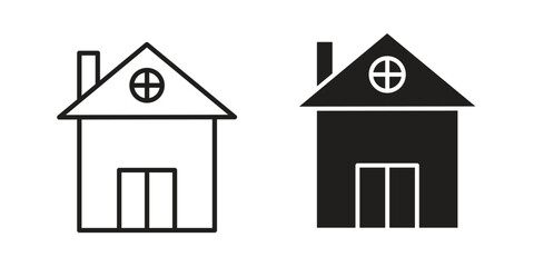 Chalet icon. modern vector symbols set