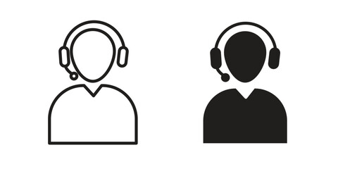 Callcenter icon. modern vector symbols set