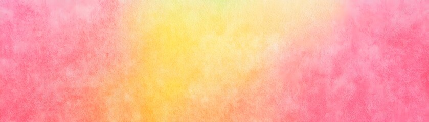 Delicate watercolor-style gradient background.