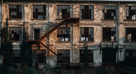Industrial Decay: Urban Exploration and Architectural Abandonment