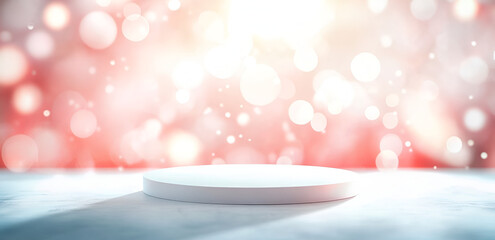 Soft pink clouds floating in dreamy pastel sky atmosphere