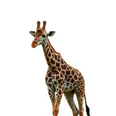 Giraffe with transparent background PNG and JPEG image for your business
