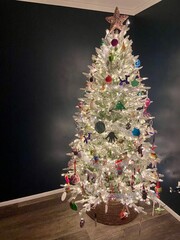 christmas tree with christmas decorations