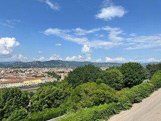 panoramic view of Florence Italy 