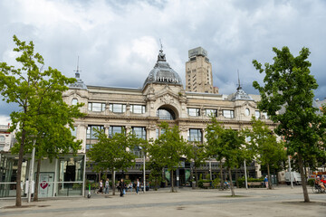 Antwerp, Belgium—June 5, 2025: the Hilton hotel at Antwerp Old Town