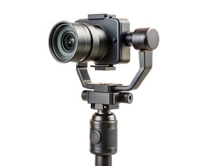 professional digital video camera isolated on white background. PNG Transparent file type with high definition quality And vibrant color grading Available.