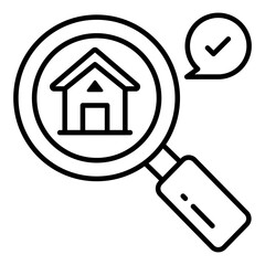 Premium download icon of home relocation