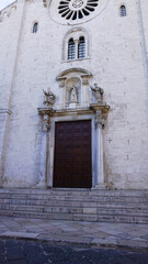 San Sabino cathedral at Bari on Italy at sunny day