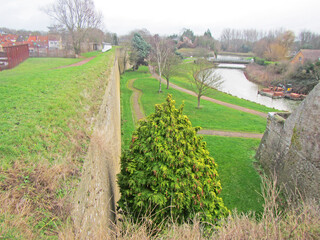 City Walls of Gravelines in France	