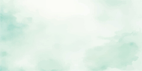Mint Green Watercolor Background with Soft Aquarelle Texture – Hand-Painted Brush Strokes on White Paper for Fresh Minimal Design, Product Mockups, and Organic Visual Projects

