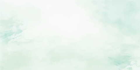 Mint Green Watercolor Background with Soft Aquarelle Texture – Hand-Painted Brush Strokes on White Paper for Fresh Minimal Design, Product Mockups, and Organic Visual Projects


