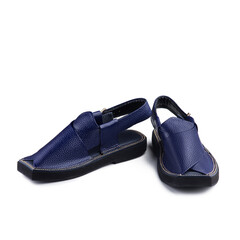 Stylish Peshawari  sandel with White background. 