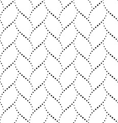 Vector seamless texture. Modern geometric background. Dotted grid.