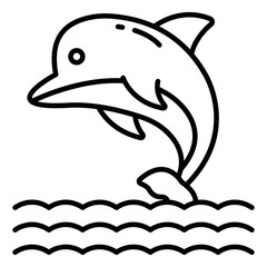 An icon design of fish