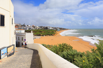  Observation desk in downtown in Albufeira, Portugal