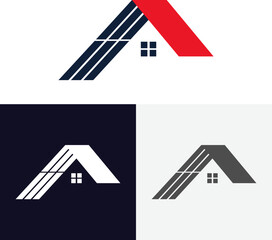 Home repair logo. Home with tools icon logo design illustration. Home renovation logo design inspiration.