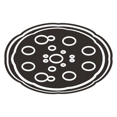 Pizza icon black_3