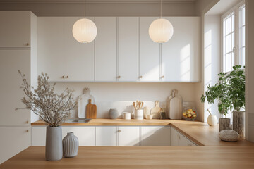 Modern and Minimalist Kitchen Design with Natural Lighting