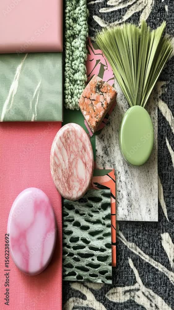 Poster a collection of variously colored papers arranged on a table, ideal for use in presentations, brains