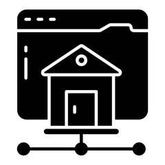 A premium download icon of homepage
