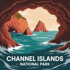 Sea Caves and Ocean Arches at Channel Islands