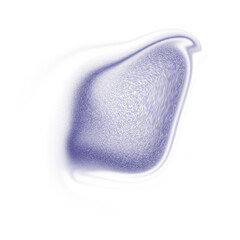 Dynamic periwinkle vortex, abstract fluid shape with distorted digital noise texture PNG