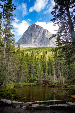 Mountain over like in Bnaff, Canada