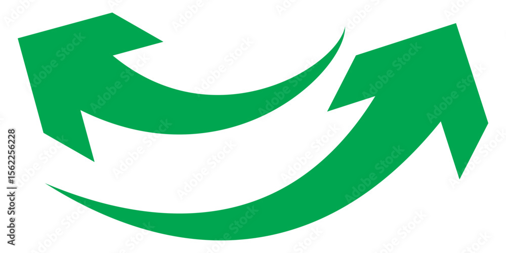 Poster collection curved arrow pointer icon. curved arrow sign. flat style arrow icon use for app, website,