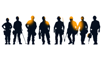 Group of diverse people standing together isolated on white background
