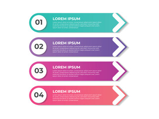 Business infographics template. timeline with 4 steps, options. can be used for workflow diagram, info chart, web design. vector illustration.