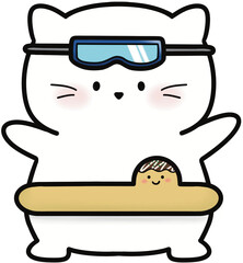 cartoon character cat