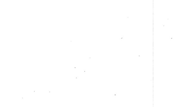 古い映像風のノイズエフェクト