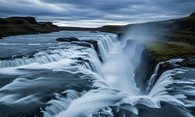Aesthetic Massive Waterfall