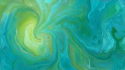 Obraz premium Abstract swirling paint colors (2)