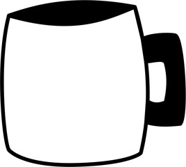 Simple Coffee Mug Icon