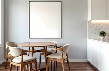 modern dining room