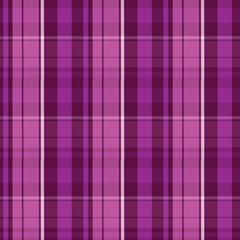 Vibrant Blue and Pink Plaid Seamless Pattern Design
