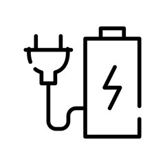 Rechargeable battery icon