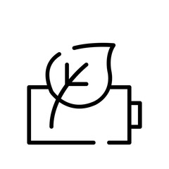 Rechargeable battery icon