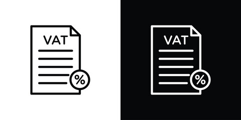 Value added tax VAT icon