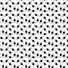 A seamless vertical circle shaped geometric pattern on a white background. This minimal and modern design is perfect for fashion textiles, wrapping paper, branding elements.