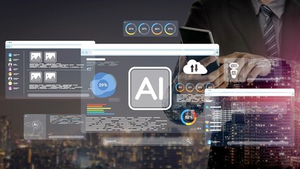 AI Assistant Brain Processor with LLM Technology, Big Data, Machine Learning, Generative AI for...