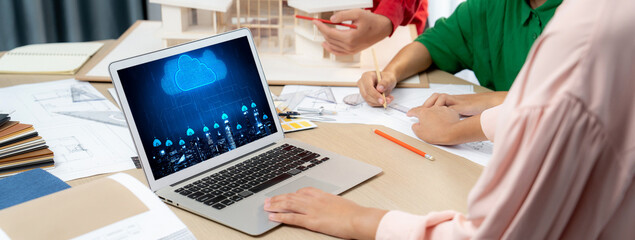 Cloud computing software for brisk remote work and personal data storage